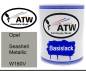 Preview: Opel, Seashell Metallic, W160V: 1L Lackdose, von ATW Autoteile West.